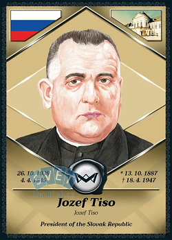 Jozef Tiso President of the Slovak Republic World's Monarchs Series 1 2025  #97