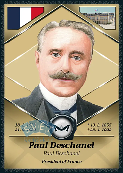 Paul Deschanel President of France World's Monarchs Series 1 2025  #339
