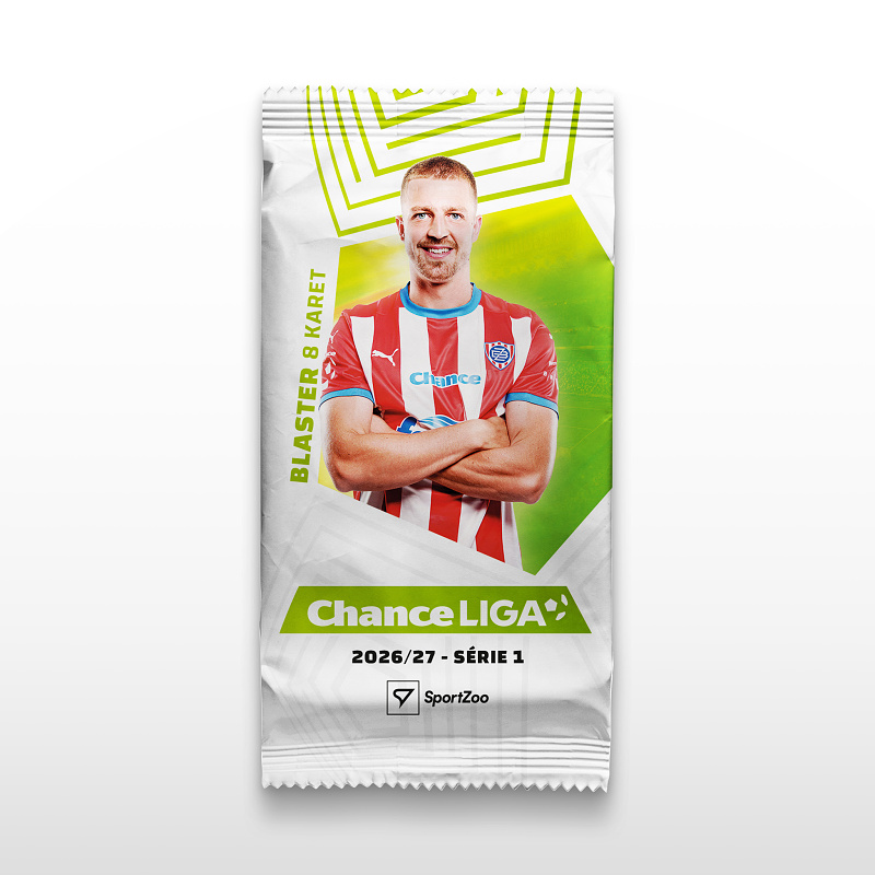 Předprodej - SportZoo Chance Liga 2026/27 1. série Blaster balíček Fotbalové kartičky