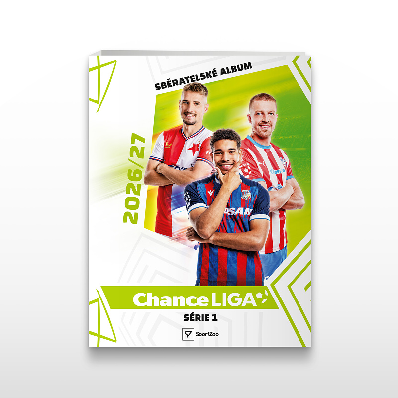 Předprodej - SportZoo Chance Liga 2026/27 1. série Deskové Album Fotbalové kartičky