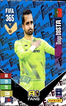 Diogo Costa FC Porto Panini FIFA 365 2027 Adrenalyn XL Fan Favourite - Blue #353bu