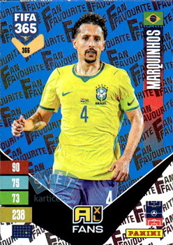 Marquinhos Brazil Panini FIFA 365 2027 Adrenalyn XL Fan Favourite - Blue #366bu