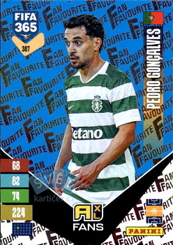 Pedro Goncalves Sporting CP Panini FIFA 365 2027 Adrenalyn XL Fan Favourite - Blue #387bu