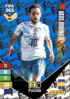 Bernardo Silva Portugal Panini FIFA 365 2027 Adrenalyn XL Fan Favourite - Blue #404bu