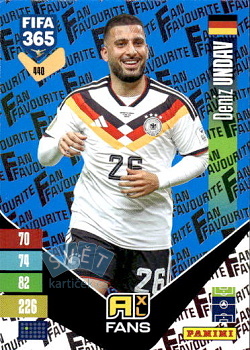 Deniz Undav Germany Panini FIFA 365 2027 Adrenalyn XL Fan Favourite - Blue #440bu