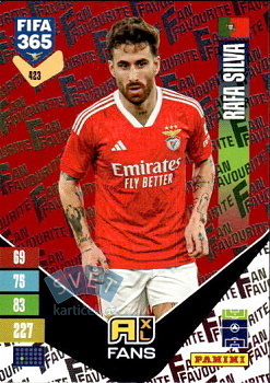 Rafa Silva SL Benfica Panini FIFA 365 2027 Adrenalyn XL Fan Favourite - Red #423r