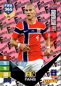 Leo Ostigard Norway Panini FIFA 365 2027 Adrenalyn XL Fan Favourite - Pink #372pi