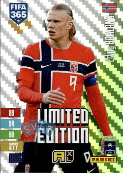 Erling Haaland  Norway Panini FIFA 365 2027 Adrenalyn XL Limited Edition #LE045