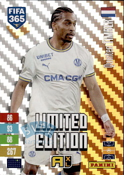 Quinten Timber  Olympique de Marseille Panini FIFA 365 2027 Adrenalyn XL Limited Edition #LE096
