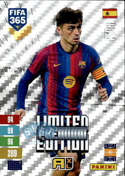 Pedri  FC Barcelona Panini FIFA 365 2027 Adrenalyn XL Limited Edition Premium #LEP04