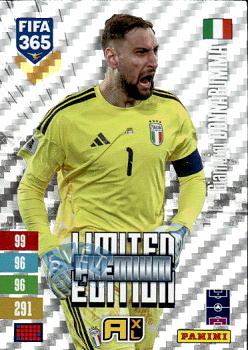 Gianluigi Donnarumma  Italy Panini FIFA 365 2027 Adrenalyn XL Limited Edition Premium #LEP10