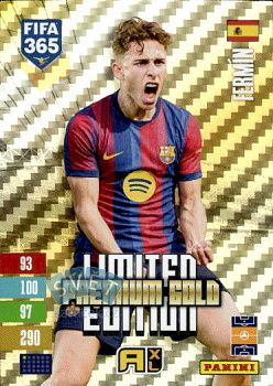 Fermin  FC Barcelona Panini FIFA 365 2027 Adrenalyn XL Limited Edition Premium Gold #LEPG2