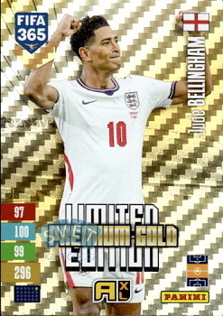 Jude Bellingham  England Panini FIFA 365 2027 Adrenalyn XL Limited Edition Premium Gold #LEPG5