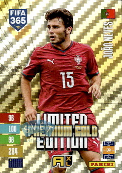 Joao Neves  Portugal Panini FIFA 365 2027 Adrenalyn XL Limited Edition Premium Gold #LEPG6