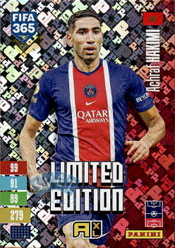 Achraf Hakimi  Paris Saint-Germaine Panini FIFA 365 2027 Adrenalyn XL Limited Edition Booster #LEXB06