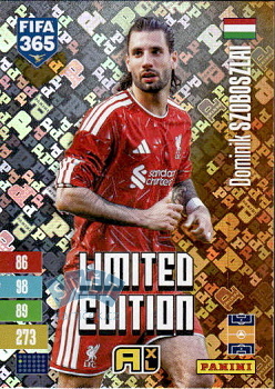 Dominik Szoboszlai  Liverpool Panini FIFA 365 2027 Adrenalyn XL Limited Edition Booster #LEXB07