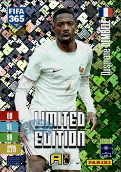 Ousmane Dembele  France Panini FIFA 365 2027 Adrenalyn XL Limited Edition Booster #LEXB11