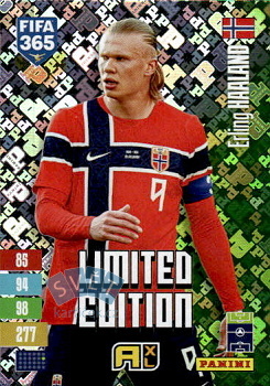Erling Haaland  Norway Panini FIFA 365 2027 Adrenalyn XL Limited Edition Booster #LEXB12