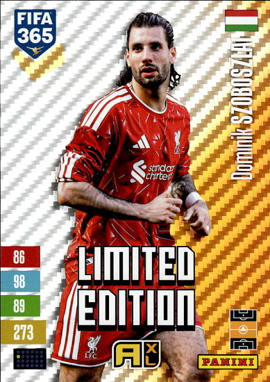Dominik Szoboszlai  Liverpool Panini FIFA 365 2027 Adrenalyn XL XXL Limited Edition #LEXXL02
