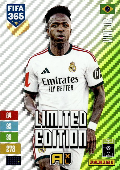 Vini Jr  Real Madrid Panini FIFA 365 2027 Adrenalyn XL XXL Limited Edition #LEXXL17