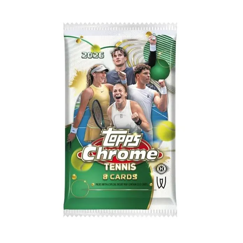 Topps Chrome Tennis 2026 Hobby Balíček