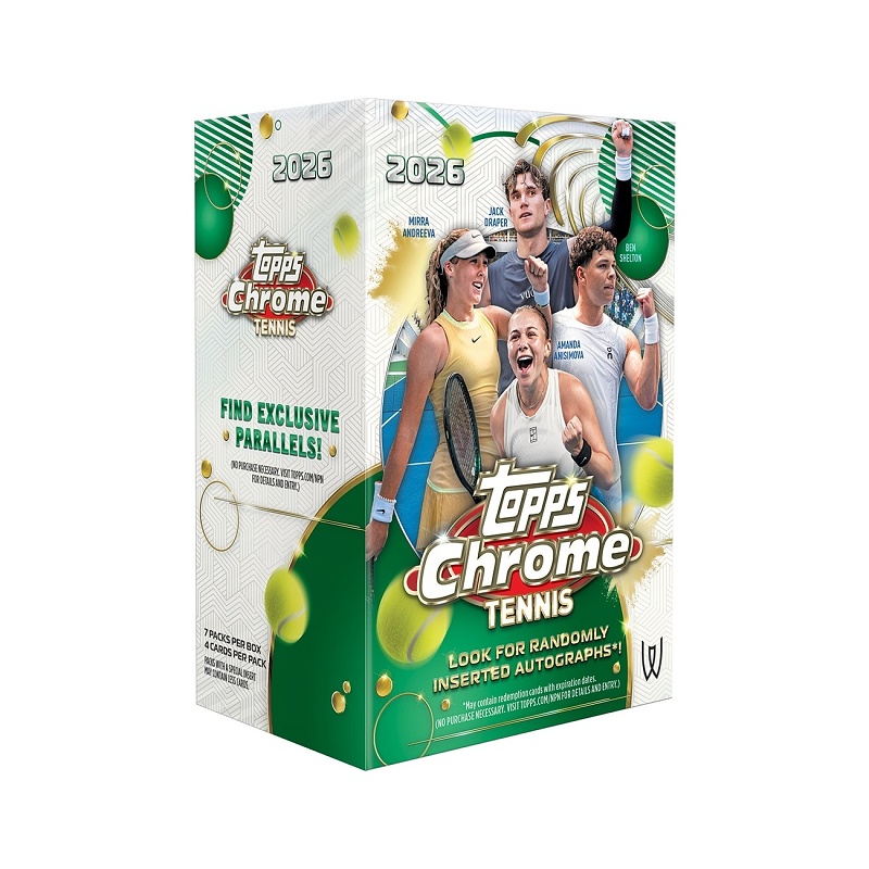 Topps Chrome Tennis 2026 Blaster Box