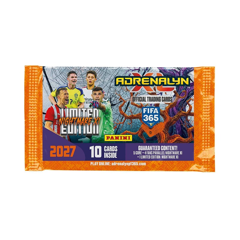 Panini Adrenalyn XL FIFA 365 2027 Nightmare Xl Balíček Fotbalové karty