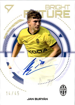 Jan Buryan Mlada Boleslav SportZoo Chance Liga 2026/27 1. serie Bright Future Gold Auto /45 #BFS-JB