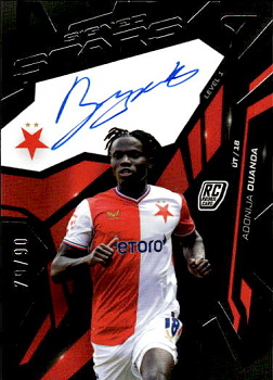 Adonija Ouanda Slavia Praha SportZoo Chance Liga 2026/27 1. serie Signed Stars - Level 1 /90 #SL1-AO