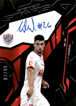 Filip Vedral Zbrojovka Brno SportZoo Chance Liga 2026/27 1. serie Signed Stars - Level 1 /90 #SL1-FV