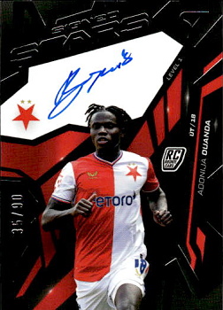 Adonija Ouanda Slavia Praha SportZoo Chance Liga 2026/27 1. serie Signed Stars - Level 1 /90 #SL1-AO