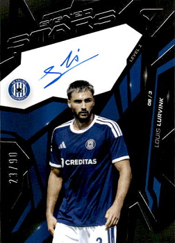 Louis Lurvink Sigma Olomouc SportZoo Chance Liga 2026/27 1. serie Signed Stars - Level 1 /90 #SL1-LL