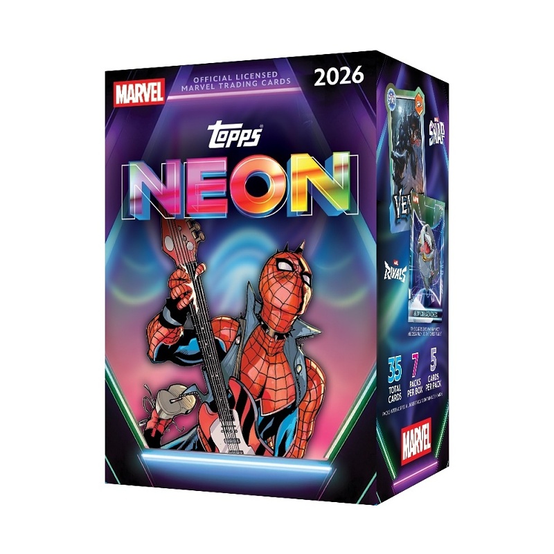 Topps Neon Marvel 2026 Value Blaster Box