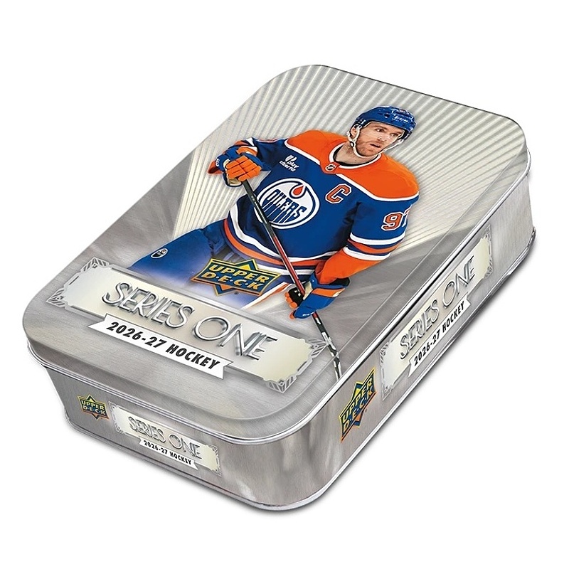 Upper Deck Series 1 Hockey 2026/27 Tin Box NHL Hokejové karty