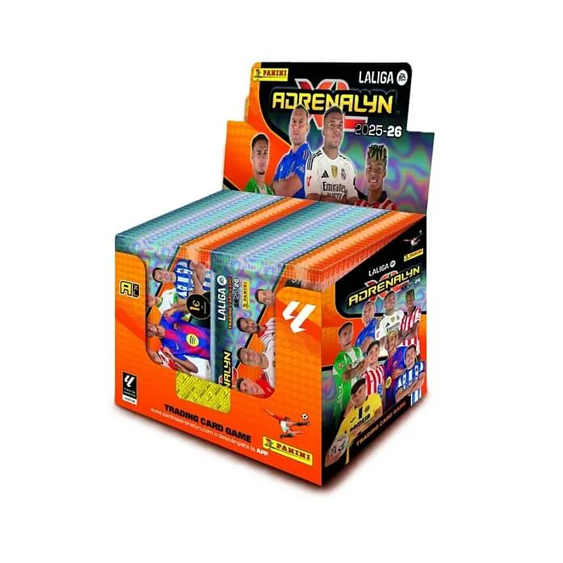 Panini LaLiga  Adrenalyn XL 2025/26 Box (50 balíčků) Fotbalové karty