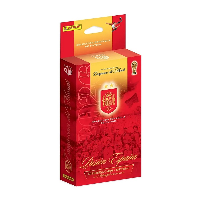 Panini Club Pasión España 2026 Box Fotbalové karty