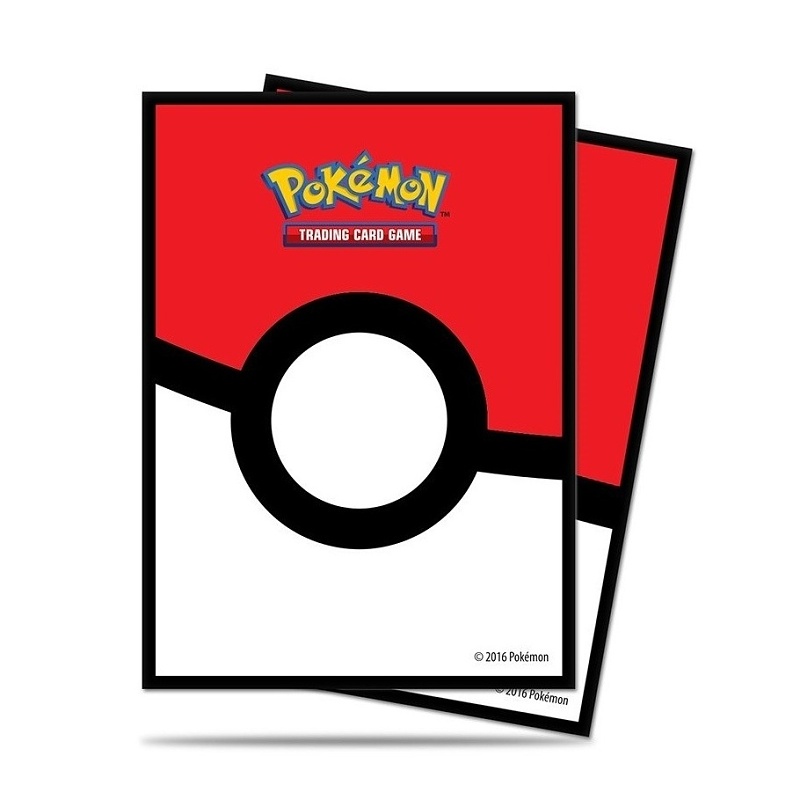 Obaly na karty Protector Sleeves Ultra Pro Pokémon Poke Ball, balení 65 ks