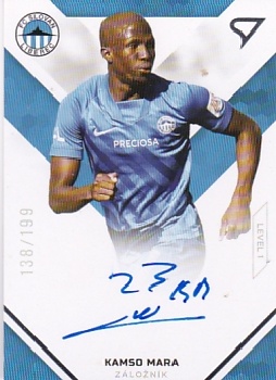 Kamso Mara Slovan Liberec SportZoo FORTUNA:LIGA 2020/21 Signed Stars Level 1 /199 SS1-12