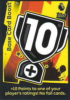 Base Card Boost 2018/19 Topps Match Attax Tactic Cards #T3