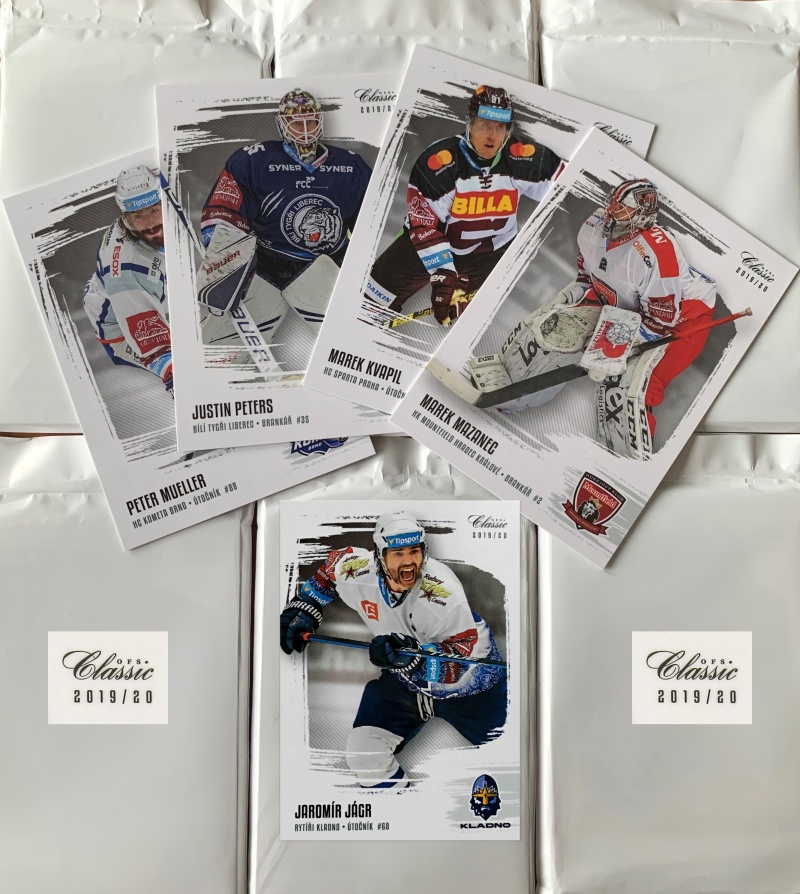 OFS Classic 2019/20 Série I. Hobby/Retail Balíček Hokejové karty