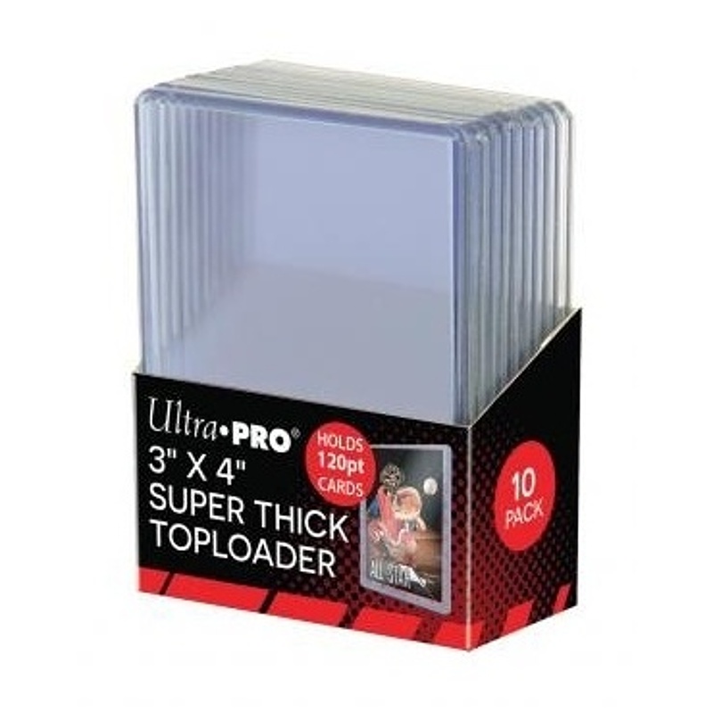 Plastový toploader Ultra Pro 120pt Super Thick, balení 10 ks