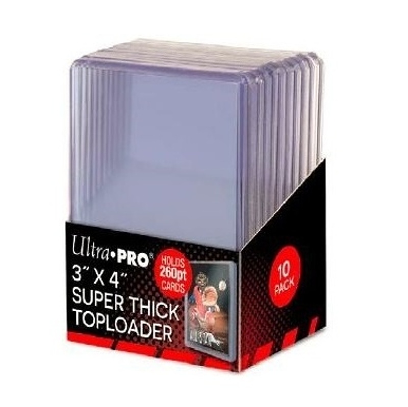 Plastový toploader Ultra Pro 260pt Super Thick, balení 10 ks