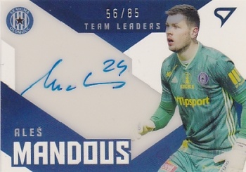 Ales Mandous Sigma Olomouc SportZoo FORTUNA:LIGA 2020/21 2. serie Team Leaders Auto Level 2 /85 #TL2-16
