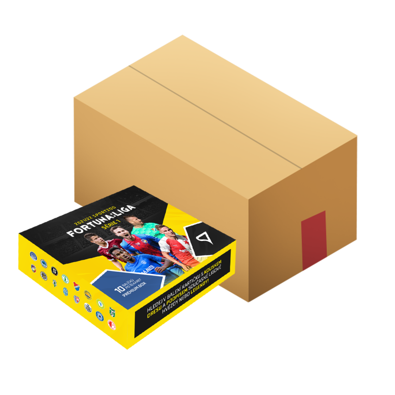 Fortuna Liga 2021/22 1. série SportZoo Premium case (12 boxů)