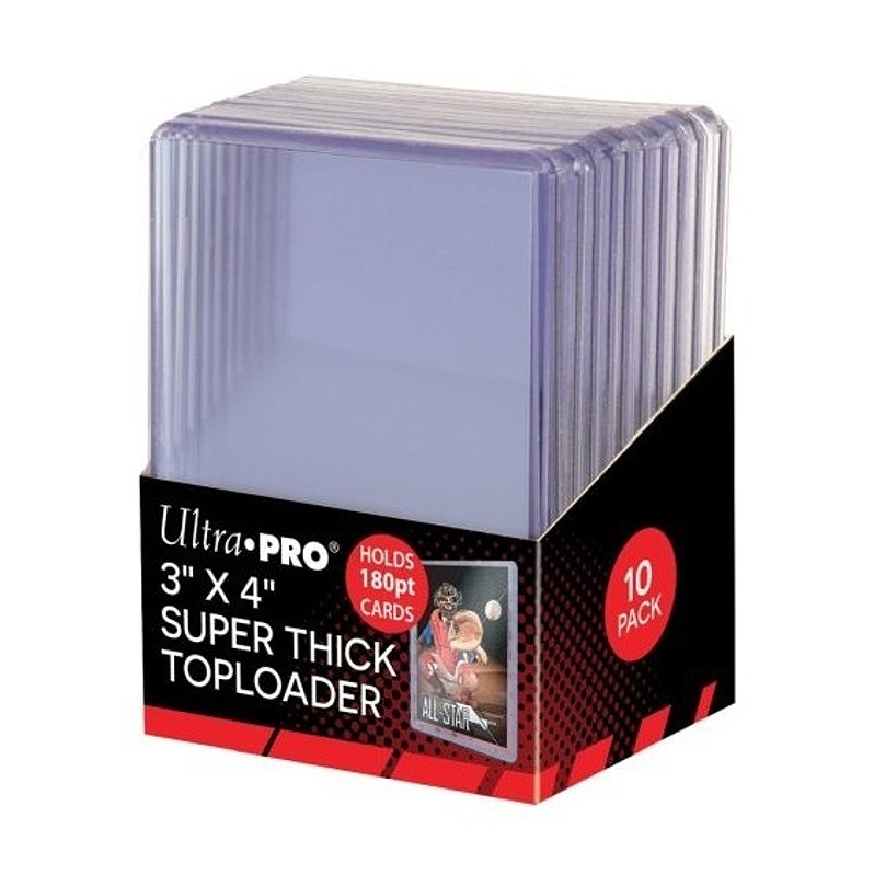 Plastový toploader Ultra Pro 180pt Super Thick, balení 10 ks