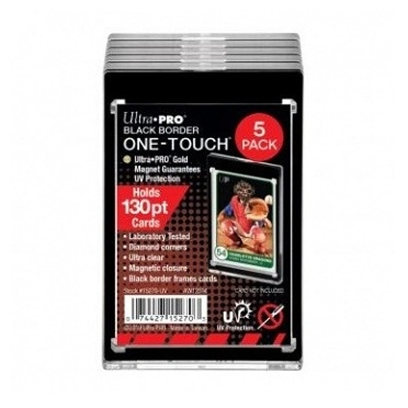 One Touch Holder Black magnetické pouzdro Ultra Pro 130pt, 5 ks