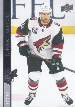 Johan Larsson Arizona Coyotes Upper Deck 2020/21 Extended Series #507