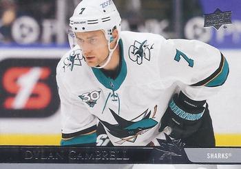 Dylan Gambrell San Jose Sharks Upper Deck 2020/21 Extended Series #615