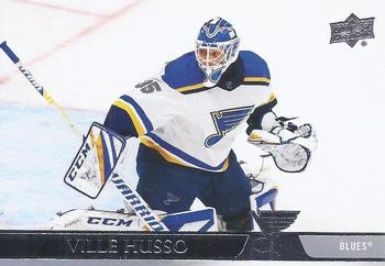 Ville Husso St. Louis Blues Upper Deck 2020/21 Extended Series #620