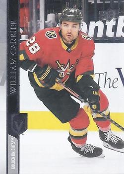 William Carrier Vegas Golden Knights Upper Deck 2020/21 Extended Series #639